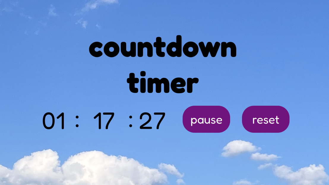 an image of Countdown Timer project
